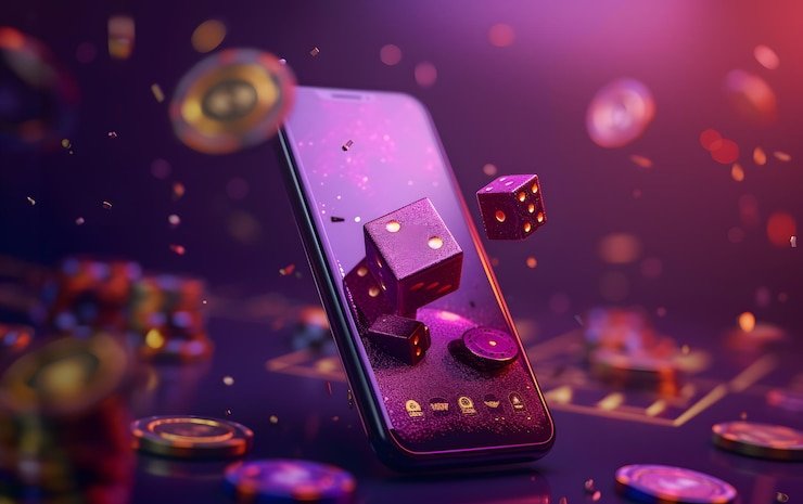 Pengguna mobile meninjau batas deposit